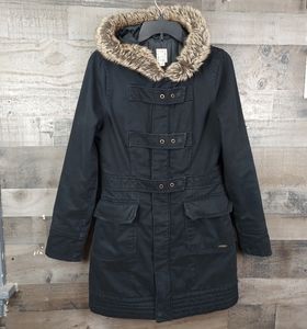 Roxy Long 100% Cotton Coat/Jacket